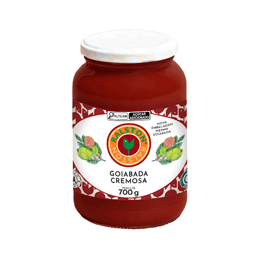 Goiabada Cremosa 700g - Ralston - * ≈70% de Fruta na Receita . Não Contém Glúten . Kosher . Halal . Sem Conservantes . Sem Alergênicos *
Essa é a Goiabada Cremosa Ralston: nossa releitura da goiabada caseira tradicional. Produzida com goiabas do nosso pomar e de produtores homologados, colhidas e selecionadas manualmente. Adoça a vida. Ingredientes: Polpa de goiaba, açúcar e acidulante ácido cítrico. NÃO CONTÉM GLÚTEN.