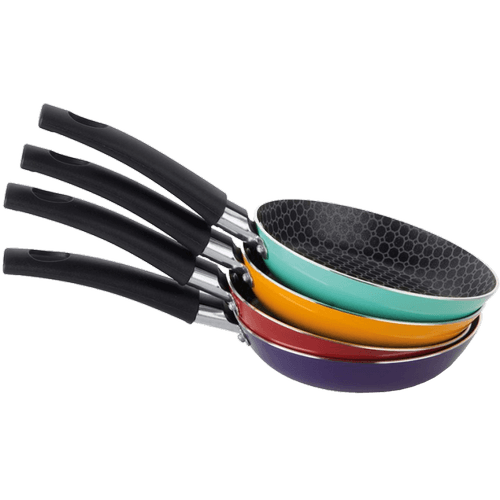Frigideira Funda Color alumínio antiaderente Ø14cm cores sortidas Multiflon - Frigideira Funda Color alumínio antiaderente Ø14cm cores sortidas Multiflon