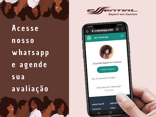 Clique em ''Saiba mais" e acesse nosso whatsapp para agendar sua avaliação.