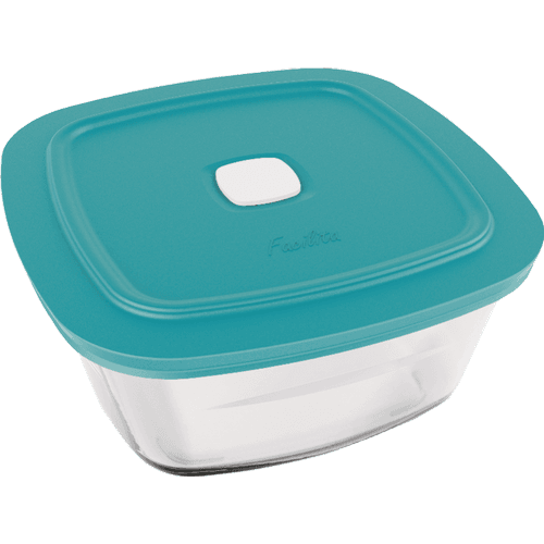 Pote Vidro com Tampa 2l Marinex Facilita Vap - Pote Vidro com Tampa Plástica 2l Marinex Facilita Vap