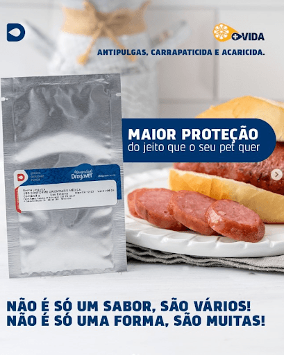 Maior Proteção - Antiparasitário com a facilidade que o seu pet vai amar! 🐱❤🐶

A proteção do seu pet pode ser feita com a forma e sabor favorito dele. Pasta sabor salsicha? Temos! E também é possível optar por formas diferentes de proteção, com antiparasitários de uso tópico ou de uso oral.
Proteger seu pet é tão fácil quanto fazer ele sorrir. 😊

#DrogaVET #Antiparasitário #ProteçãoMáxima #SeuPetSeguro #Antipulgas #Anticarrapatos #SaúdeAnimal #MedicinaVeterinaria #CuidadosComPets #Carrapaticida #FarmáciaDeManipulaçãoPets #MedicamentosPETsonalizados