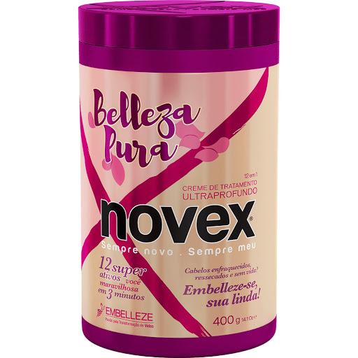 Creme de Tratamento Novex BellezaPura 400G - Que Novex conquistou o coração das brasileiras todo mundo já sabe. Como também não é segredo a qualidade profissional que Novex leva do salão direto para a casa das consumidoras. Mas o que realmente faz com que Novex seja tão único na vida de milhares de pessoas é o Elemento X. Ele é o resultado do nosso conhecimento sobre cabelos e faz com que cada vez mais mulheres se apaixonem por Novex e não cansem de repetir: Sempre Novo. Sempre Meu.