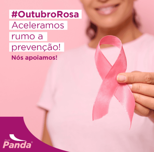 Outubro Rosa - Nós apoiamos o #OutubroRosa 💗 e convidamos você a entrar nessa luta contra o câncer de mama 🎀
Previna-se! 💪✨