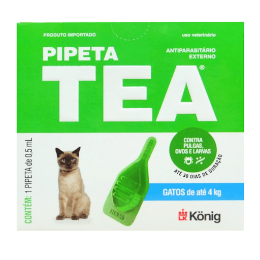 Pipeta Tea Gato Ate 4Kg - 0,5Ml -