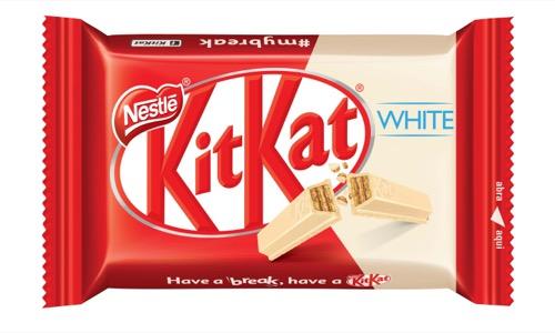 Chocolate KITKAT 4 Fingers White 41,5g - Nestlé - Chocolate KITKAT 4 Fingers White 41,5g - Nestlé