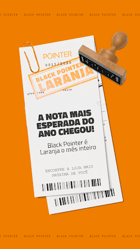 A NOTA MAIS ESPERADA DO ANO CHEGOU! 🖤

A Black Pointer já começou e é LARANJA o mês inteiro! 🧡

Preparamos condições especiais nos melhores revestimentos e porcelanatos para você transformar o seu projeto. Não espere o fim do mês, as melhores oportunidades estão aqui.
