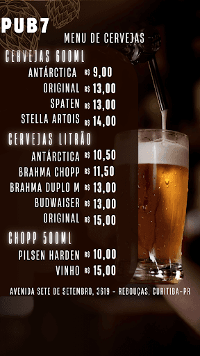 Nova tabela de preços do Pub7!!
A qualidade que vocês já conhecem, com os preços ainda mais baixos!! Venham conferir!!