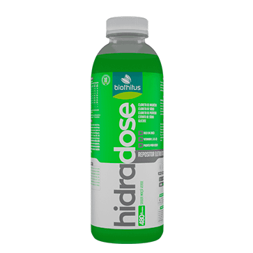 Hidradose Maçã Verde 480mL  - Biofhitus - Hidradose é um isotônico da Biofhitus criado para auxiliar na hidratação, reposição de eletrólitos e na geração de energia rápida. Pode ser utilizado pelo público em geral, como auxiliar na hidratação e reposição de energia em situações de perda excessiva de líquidos e desidratação leve