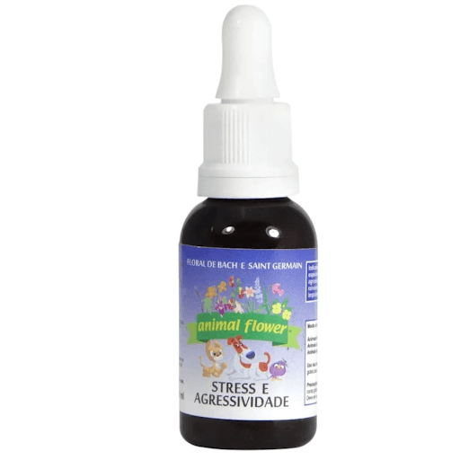 Floral Gotas Stress E Agressividade 30Ml Animal Flower -