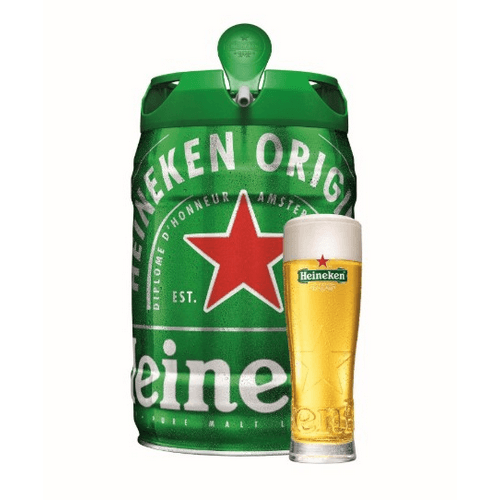 Cerveja Heineken Barril 5l - Cerveja Heineken Barril 5l Aprecie com moderação. Venda e consumo proibidos para menores de 18 anos.