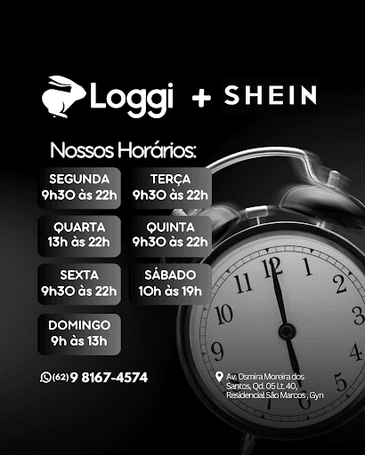 Confira nossos horários de atendimento! 📦✨

Estamos prontos para receber suas coletas da Shein e demais envios, devoluções e retiradas no local.🚀💙

#SheinGoiania #SheinColeta #SheinSeller #SheinMarktplace
