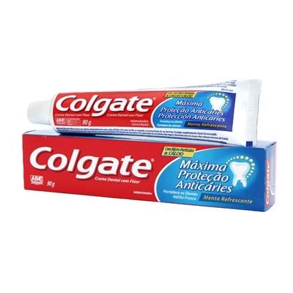 Creme Dental Colgate Máxima Proteção Anticáries - Creme Dental Colgate Máxima Proteção Anticáries 90g
