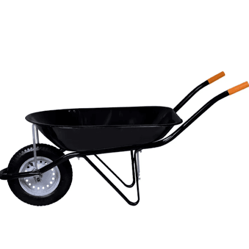 Carrinho de Mão Master Preto com Caçamba 45L Maestro - O Carrinho de Mão Master Preto com Caçamba de 45L Maestro é perfeito para facilitar tarefas de jardinagem e construção. Com capacidade para 100 kg e um design robusto, ele transporta materiais como terra e areia com eficiência. Sua estrutura durável e elegante em preto garante não apenas funcionalidade, mas também estilo. Ideal para profissionais e entusiastas que buscam qualidade e praticidade em suas atividades.