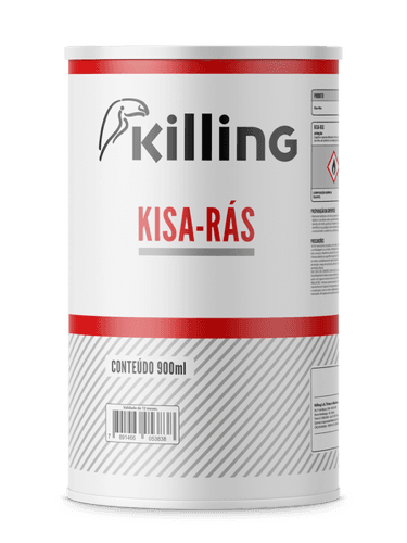 Kisa-Rás Diluente - 0,9L - Dilui tintas à óleo, esmaltes sintéticos e vernizes.