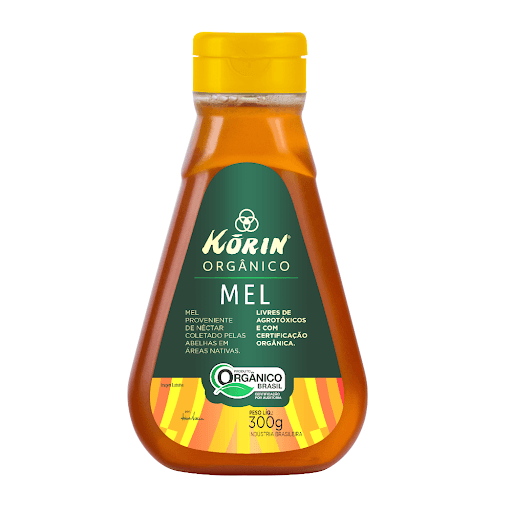 Mel Bisnaga - Orgânico - 300g - Este produto faz parte da Linha Orgânica da Korin, que contém produtos certificados, a caminho da Agricultura Natural.