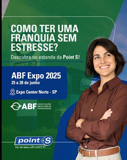 Mais uma edição da maior feira de franquias da América Latina está chegando e a Point S vai marcar presença! 

💼🚗 De 25 a 28 de junho, esperamos você na ABF Expo 2025, em São Paulo, stand F085. Quarta, quinta e sexta: das 13h às 21h e no sábado: das 11h30 às 18h30 Vamos mostrar de perto como funciona nosso modelo de negócio e como você pode ter uma Point S na sua cidade.

 Venha conversar com a gente e descubra como transformar seu investimento em um negócio sólido, escalável e reconhecido mundialmente. 

#PointSBrasil #ABFExpo2025 #FranquiaAutomotiva #FeiraDeFranquias #Empreendedorismo #NegócioLucrativo #Expansão