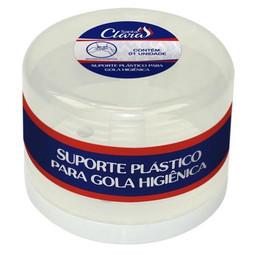 Suporte Plástico p/ Gola Higiênica - Uma unidade.