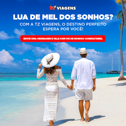 Sua lua de mel é o começo de uma nova história. ❤

Por isso, essa viagem merece um acompanhamento à altura! Na TZ Viagens, nós cuidados de todos os detalhes:
✅ Pacotes personalizados;
✅ Condições especiais;
✅ Roteiros exclusivos para os apaixonados.

Descubra o cenário perfeito para sua celebração a dois! 📲 Fale agora mesmo com nossa equipe.

#tzviagens @tzviagens #agenciadeviagens #turismo #viagem #viagemluademel