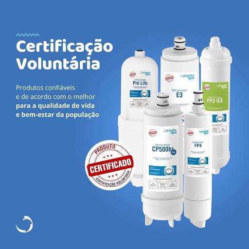 Com Certificação Voluntária (não obrigatória) em elementos filtrantes (refis), a Filtros Planeta Água se destaca nos mercados nacional e internacional por oferecer produtos confiáveis e de elevada qualidade.​

Quando o assunto é água, a indústria preza pela melhor qualidade de vida e bem-estar da população. Por isso, os elementos filtrantes são certificados voluntariamente (de forma não obrigatória).​

Somos pioneiros em comprovar nossa qualidade, reforçando a credibilidade da marca e dos produtos!​

#purificadordeagua #aguafiltrada #PlanetaÁgua #certificaçãovoluntária #qualidade​