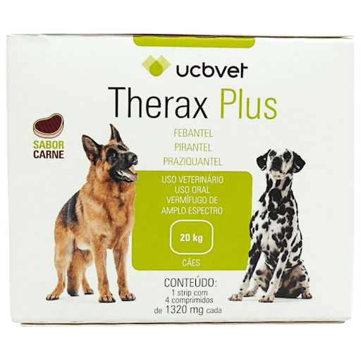 Therax Plus 1320Mg Cx 4 Comp. (Sabor Carne) -