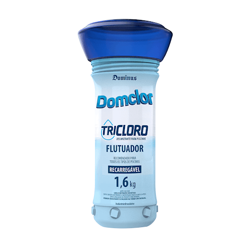 Clorador Flutuante De Piscina Domclor - Clorador flutuante deal para todos os tipos de piscinas. dosagem uniforme, mantendo sempre o mesmo teor de liberação (ppm). produto plástico rígido de alta durabilidade. abastecer com pastilhas de tricloro.