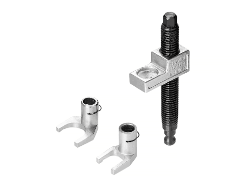 131004 Ferramenta Comprimir Mola Valvula Gm Econoflex - Ferramenta com 2 adaptadores para comprimir as molas de válvulas (com o cabeçote instalado) dos motores GM 1.0, 1.4, 1.6, 1.8, 2.0, 2.2 e 2.4 8V (Família I e II), versões Álcool, Gasolina, Flexpower, VHC, VHC-E e Econo.Flex. Substitui a 131156. Manual incluso.