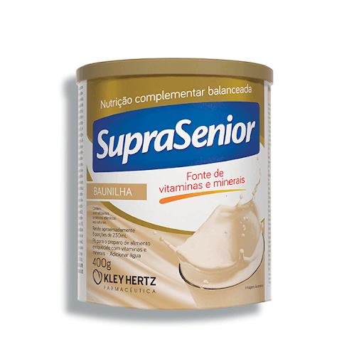 Suprasenior Baunilha 400g - Hertz Farma - Suprasenior Baunilha 400g - Hertz Farma