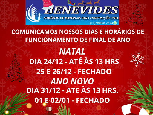 DESEJAMOS A TODOS UM FELIZ NATAL E UM ÓTIMO ANO!!