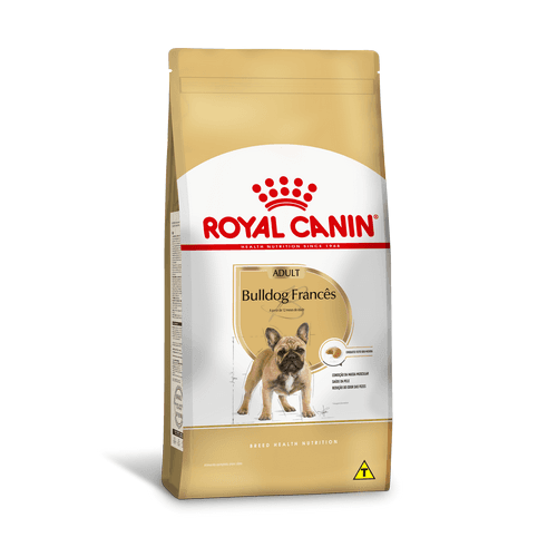 Raça Bulldog Francês Adulto 7,5Kg - Indicação: Alimento completo seco para cães adultos e maduros da raça Bulldog Francês – A partir de 12 meses de idade.

•	CONDIÇÃO DA MASSA MUSCULAR: BULLDOG FRANCÊS ADULT ajuda a manter a massa muscular graças ao seu conteúdo apropriado de proteínas (mínimo 24%). Enriquecido com L-carnitina.

•	SAÚDE DA PELE: Esta fórmula auxilia no suporte à barreira natural cutânea e ajuda a manter a saúde da pele (EPA & DHA).

•	REDUÇÃO DO ODOR DAS FEZES: Esta fórmula ajuda a reduzir a fermentação intestinal que pode causar distúrbios digestivos, flatulência e mau odor das fezes.

•	CROQUETE EXCLUSIVO - ESPECIAL PARA MANDÍBULAS BRAQUICEFÁLICAS: Croquete exclusivamente desenvolvido para facilitar a preensão e estimular o Bulldog Francês a mastigar. • A coloração dos croquetes pode variar devido aos ingredientes naturais.