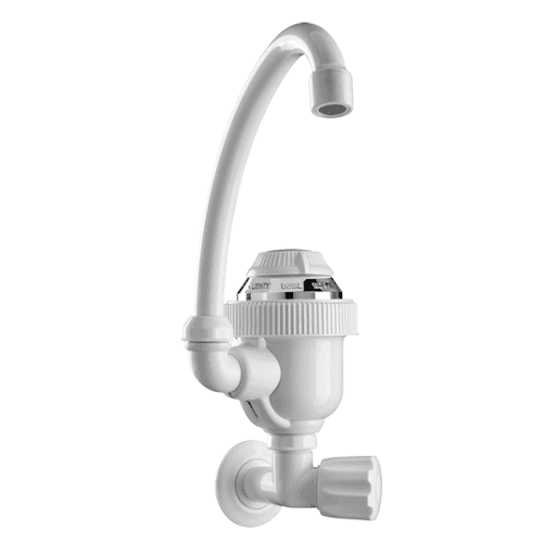 Torn Eletrica B Alta Parede 220/4400W Br - Sintex - Produto dispõe de uma bica alta giratória 360° e com arejador, 3 temperaturas, design compacto, facilidade de troca de resistência e 1 ano de garantia.