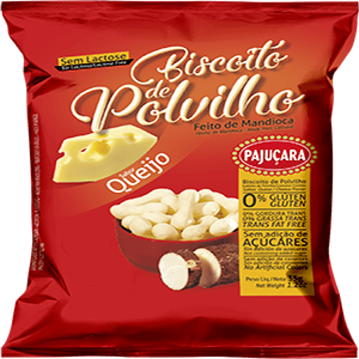 Biscoito Polvilho Pajucara Queijo 35g - Biscoito Polvilho Pajucara Queijo 35g

Leve e com o sabor de queijo que todo mundo adora.  Sem glutén e sem lactose.