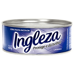 Cera Pasta Incolor - 400g  - Brilho e proteção.