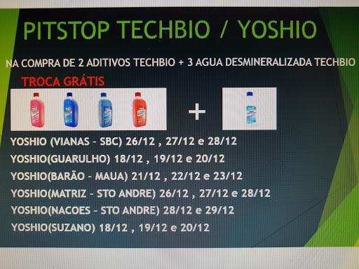 Na compra de 2 aditivos(techbio) + 3 águas(techbio) TROQUE GRATIS