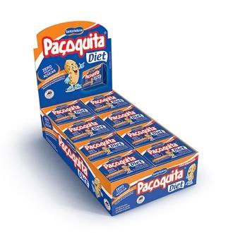 Paçoquita Diet - Santa Helena - A Paçoquita de sempre, sem açúcar! Quem é exigente no sabor agora pode ser duas vezes mais. Os produtos da linha PAÇOQUITA DIET entram nas dietas dos diabéticos e de qualquer pessoa que busca uma alimentação mais saudável. PAÇOQUITA DIET é o gostinho da Paçoquita, mas sem adição de açúcar.



INGREDIENTES: amendoim, maltodextrina, frutooligossacarídeo, sal, edulcorante natural sorbitol e edulcorantes artificiais sucralose e acessulfame-K. ALÉRGICOS: CONTÉM AMENDOIM E DERIVADOS DE TRIGO. PODE CONTER SOJA, AVEIA E LEITE. CONTÉM GLÚTEN. Produto isento de registro sanitário, conforme resolução RDC nº 27/2010 ANVISA.



Mantenha em local fresco, seco e inodoro, evitando sol, calor e umidade.