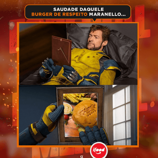 Corre pro iFood - Nem deixe a saudade bater, corre pro iFood pede o seu Maranello Burger. A fome agradece!🚀🔥
