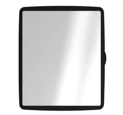 ARMARIO DE PLASTICO PRETO - Sistema exclusivo de abertura da porta, compacto e resistente, 5 opções de cores, película anti-fungo, para sobrepor ou embutir e 01 ano de garantia.