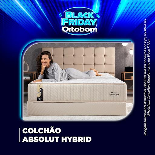 A Black Friday Ortobom continua com até 60% de desconto e parcelamento em até 21x para seu conforto e bem-estar!

Uma excelente opção é o Colchão Absolut Hybrid, que se adapta perfeitamente ao seu corpo, ritmo e suas escolhas.

Aproveite nossa Black Friday Ortobom e experimente o equilíbrio perfeito entre tecnologia, durabilidade, conforto e personalização.

Passe em nossa loja e tenha essa experiência completa! 😉
