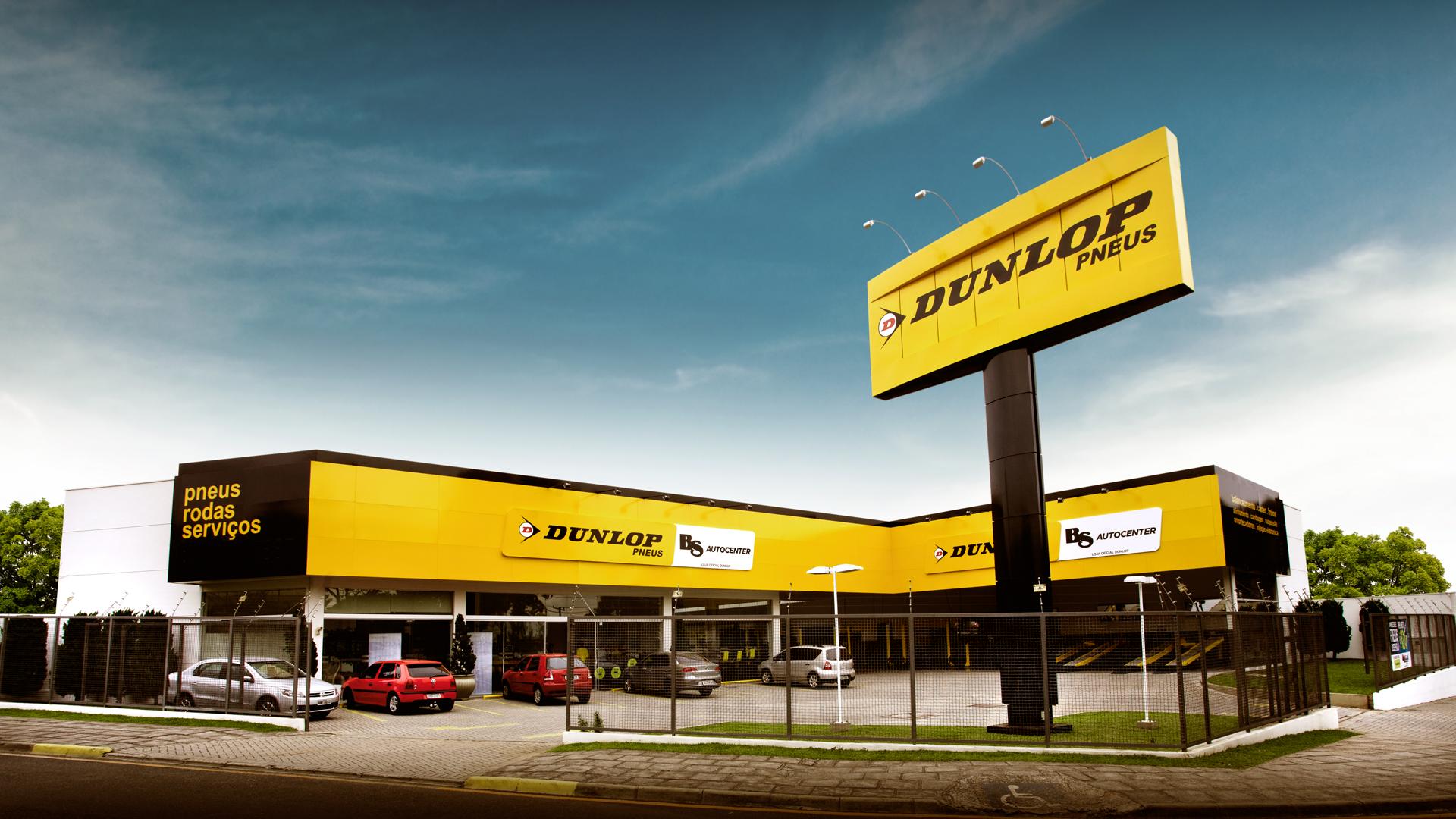 BS Autocenter Dunlop Portão banner