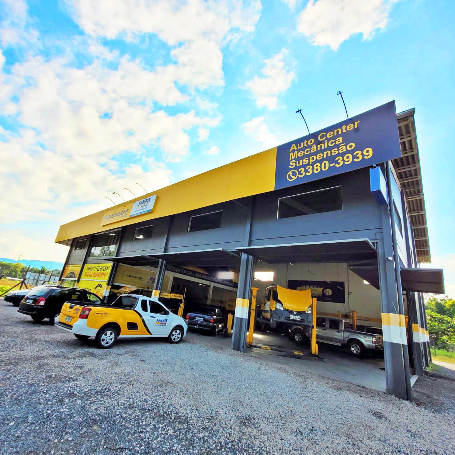 SPEED PNEUS DUNLOP Itoupava Central Blumenau banner