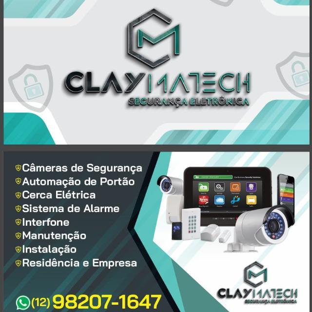 CLAYMATECH - SEGURANÇA ELETRÔNICA banner