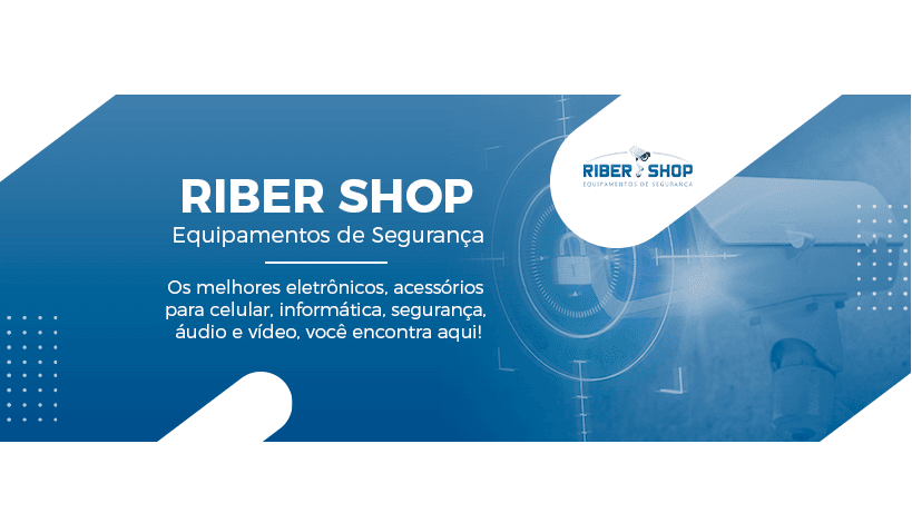 RiberShop Segurança Eletrônica Revenda Oficial Intelbras banner