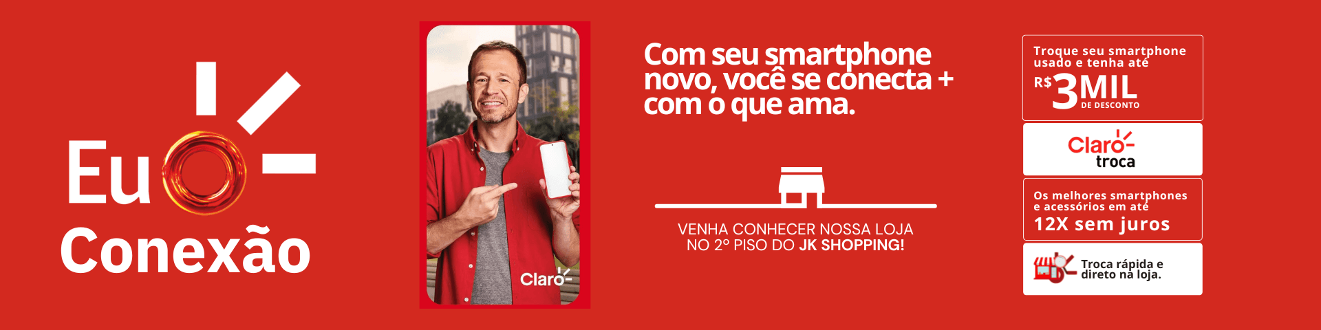 LOJA CLARO CELNET JK SHOPPING banner