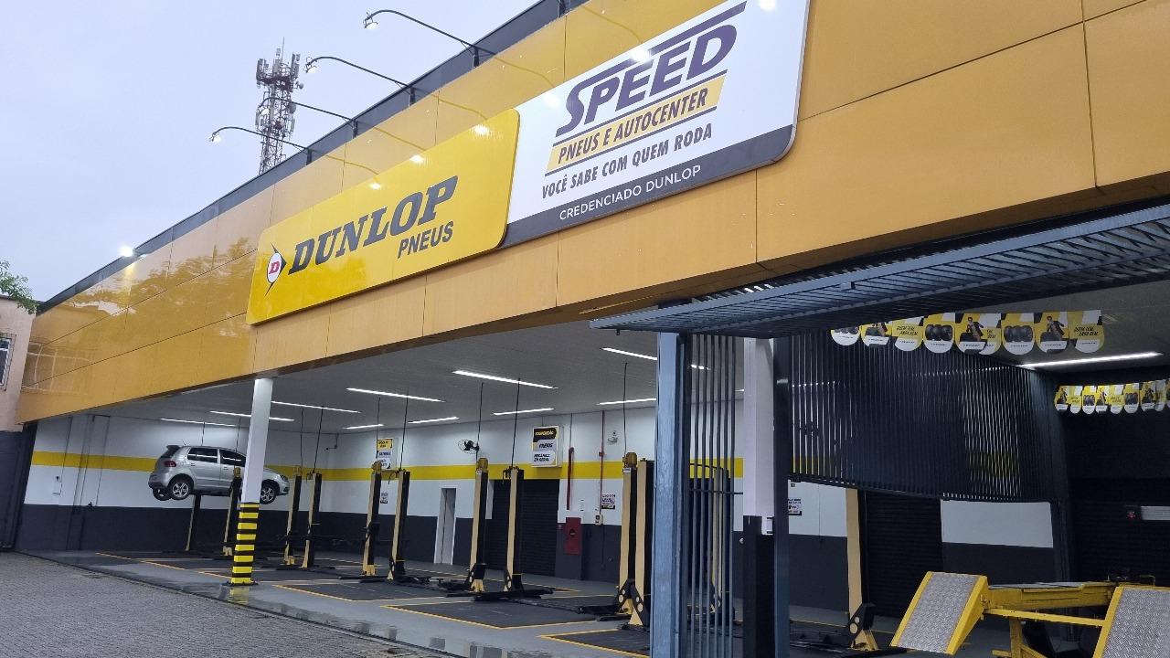 SPEED PNEUS JOINVILLE DUNLOP PNEUS banner