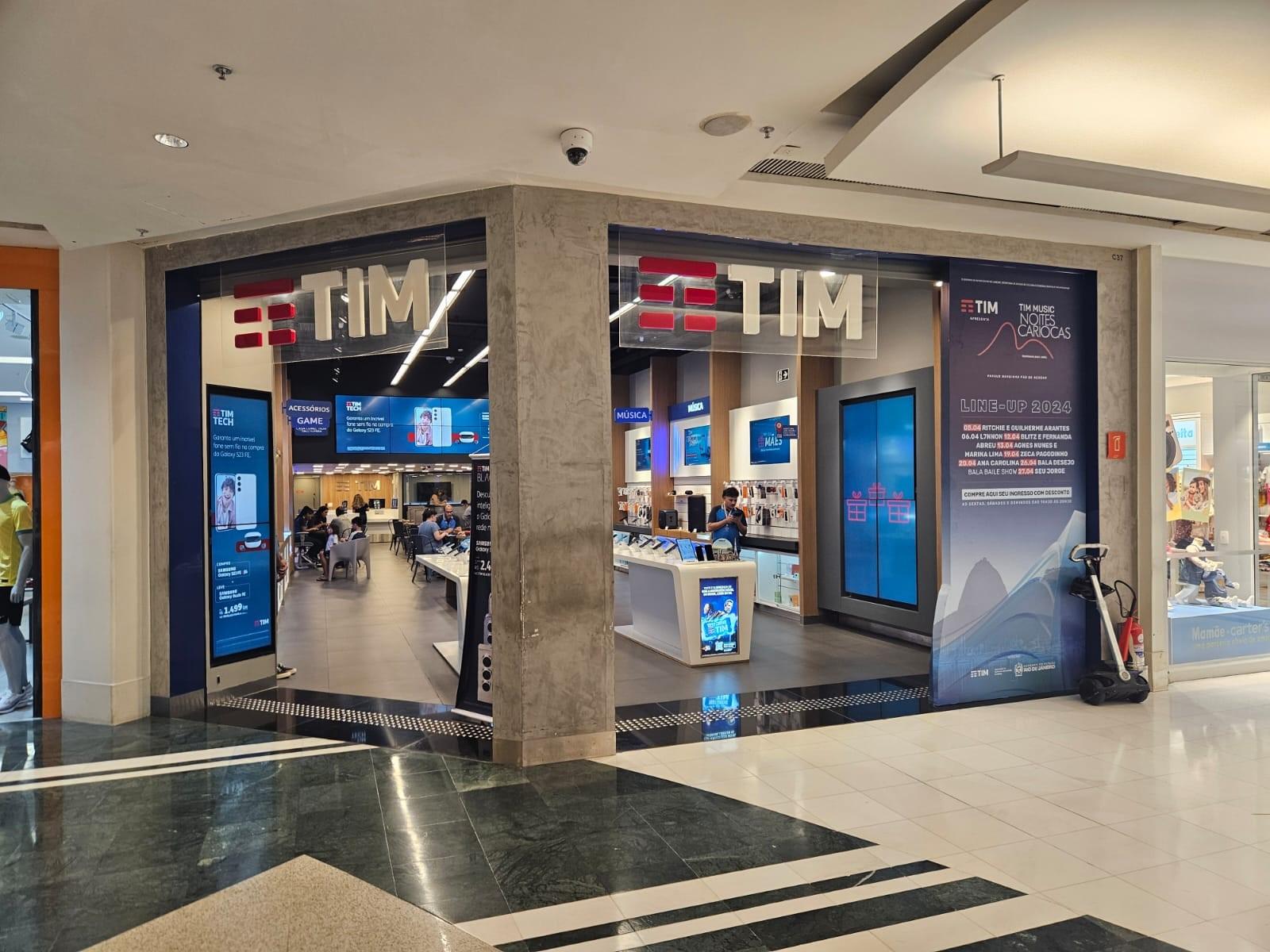 Loja TIM Shopping Rio Sul banner