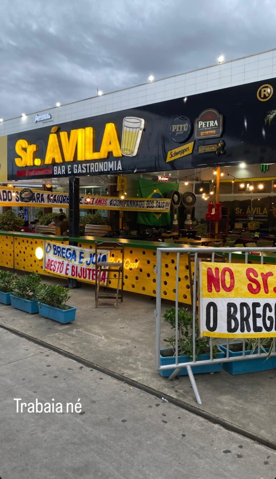 Sr. Ávila Bar e Gastronomia banner