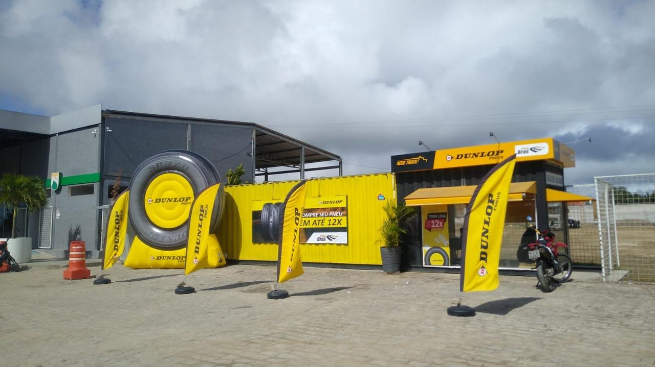 Pneubras Dunlop Container Paulo Afonso banner