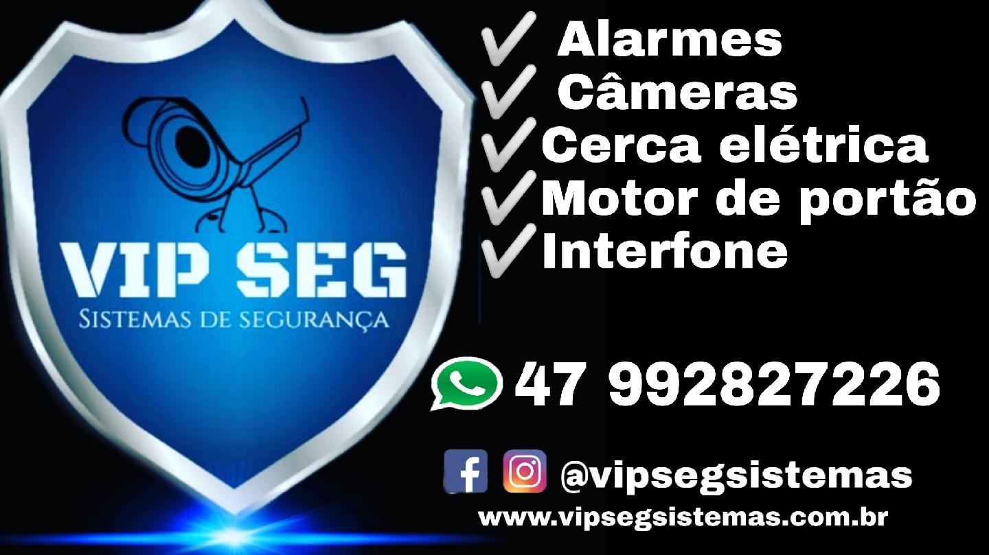 Vip seg sistemas de segurança banner