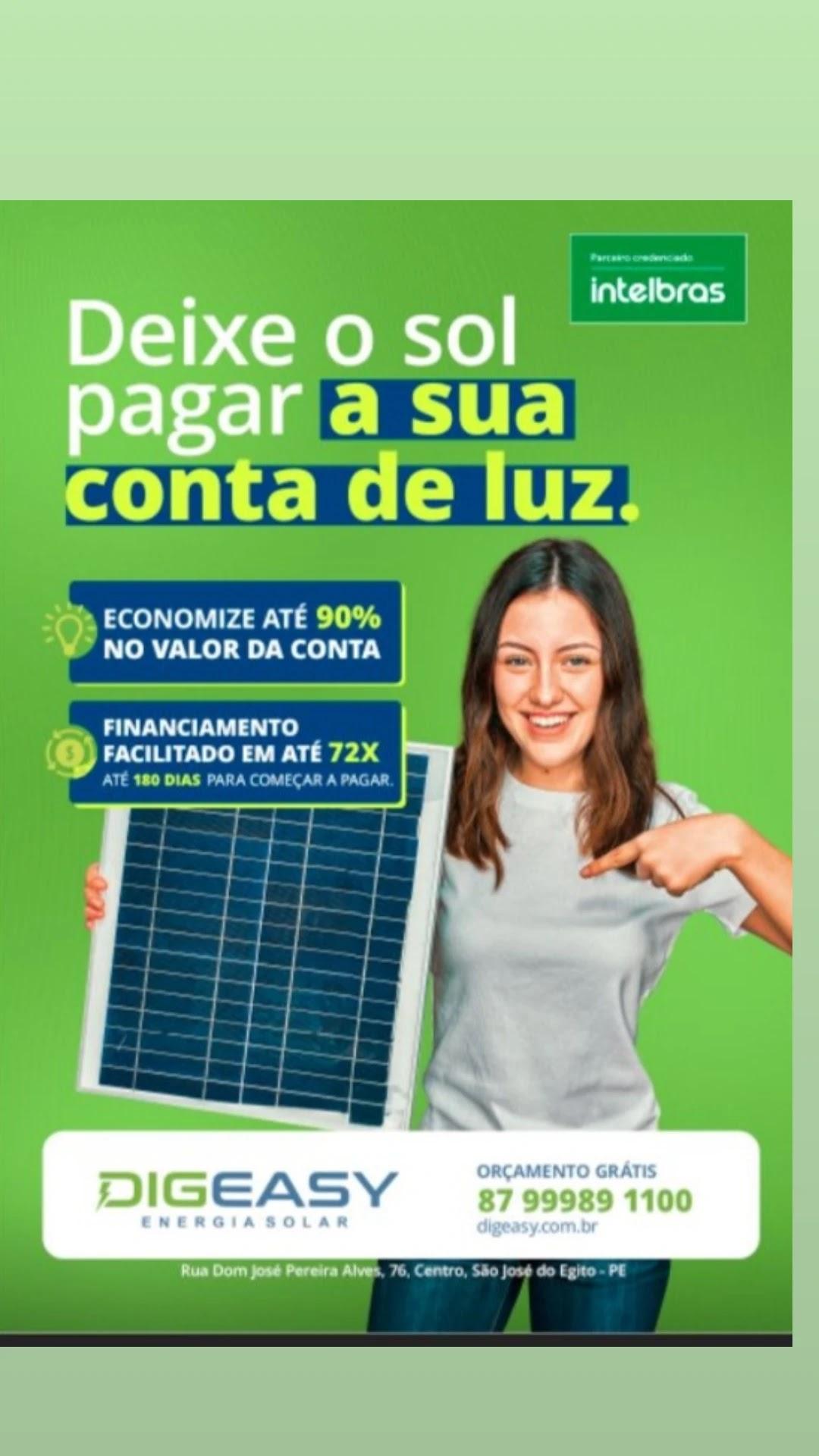 Digeasy- Tecnologia e Energia Solar - São José do Egito - PE banner