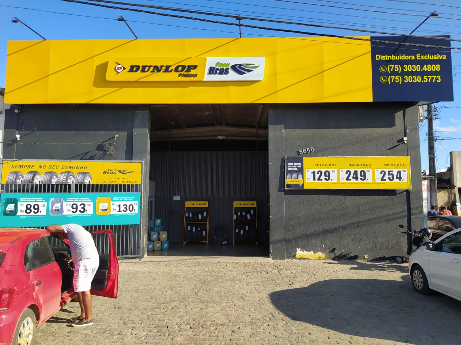 Pneubras Dunlop Feira de Santana banner