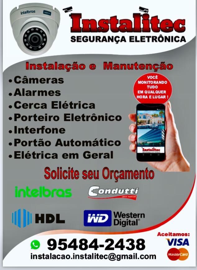 Instalitec Segurança Eletrônica banner